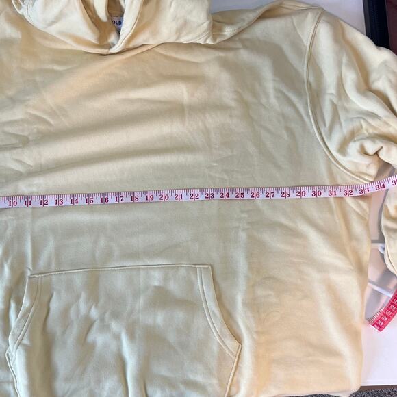 Old Navy NWT NEW Rotation Pullover Hoodie Lemon Ice Size XXXXL Tall Men's - Picture 10 of 10
